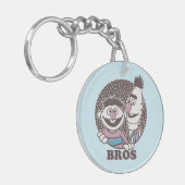 Bert & Ernie | Bros Schlüsselanhänger (Vorderseite links)