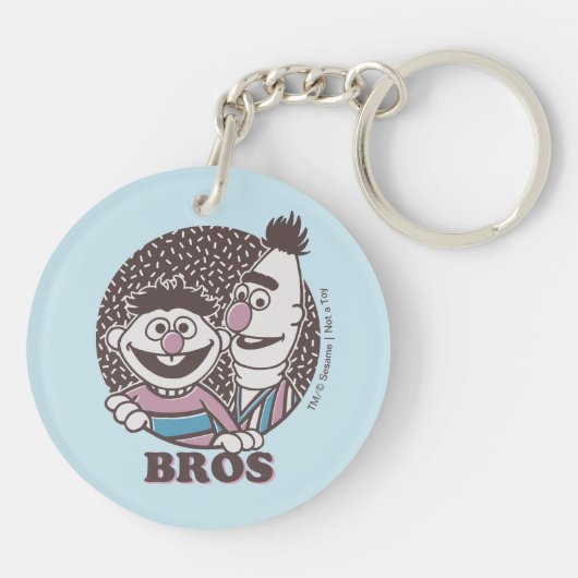 Bert & Ernie | Bros Schlüsselanhänger (Rückseite)