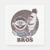Bert & Ernie | Bros Serviette (Vorderseite)
