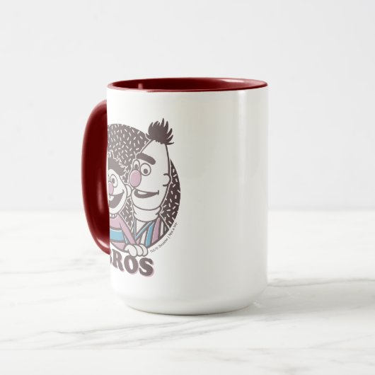 Bert & Ernie | Bros Tasse (Vorderseite Links)