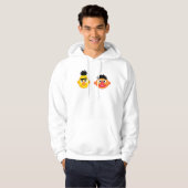 Bert & Ernie Emojis Hoodie (Vorne ganz)