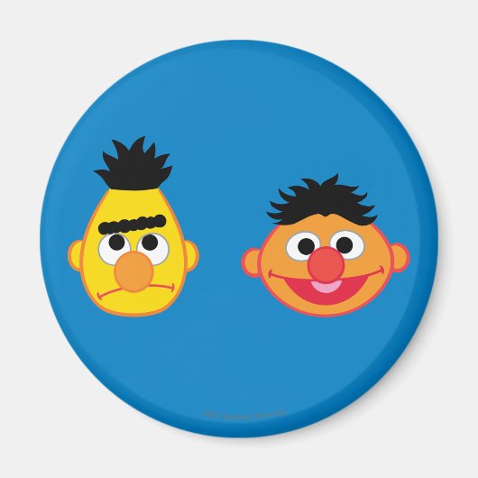 Bert & Ernie Emojis Magnet (Vorne)