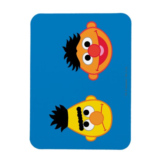 Bert & Ernie Emojis Magnet (Vertikal)