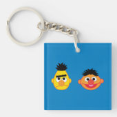 Bert & Ernie Emojis Schlüsselanhänger (Vorderseite)