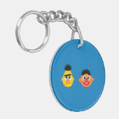Bert & Ernie Emojis Schlüsselanhänger (Vorderseite links)