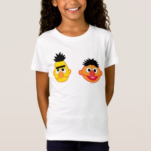 Bert & Ernie Emojis T-Shirt (Vorderseite)