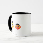 Bert & Ernie Emojis Tasse (Vorderseite Links)