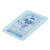 Bert & Ernie | Immer den Rücken Got Magnet (Linke Seite)