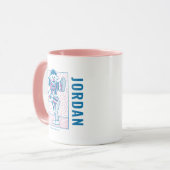 Bert & Ernie | Immer den Rücken Got Tasse (Vorderseite Links)