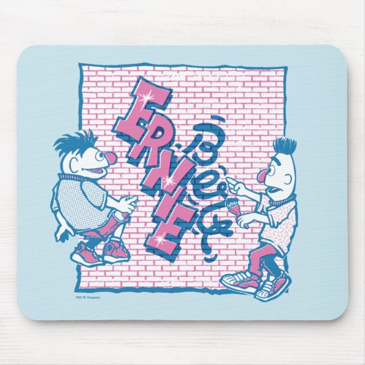 Bert & Ernie | Street Graffiti Mousepad (Vorne)