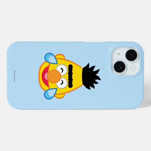 Bert Face mit Tränen der Freude Case-Mate iPhone Hülle (Rückseite (Horizontal))