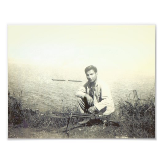 Bert Funmaker Vintages Foto (Vorne)