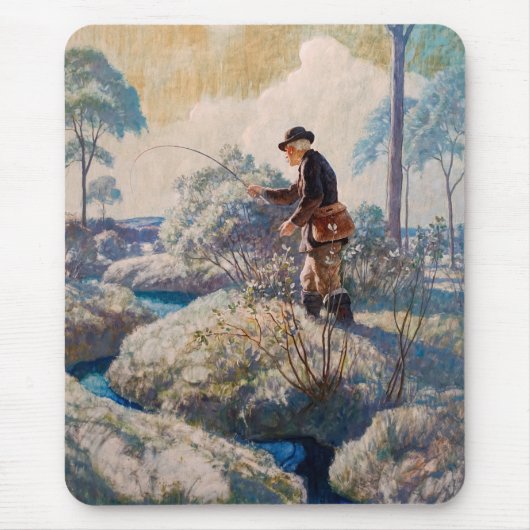 Bert McCorrison von Newell Convers Wyeth Mousepad (Vorne)