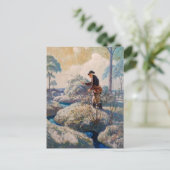 Bert McCorrison von Newell Convers Wyeth Postkarte (Stehend Vorderseite)