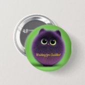 Bert Sootkins, eine magische Katze Button (Vorne & Hinten)