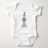 Bert | Sprich nicht mit mir Baby Strampler (Vorderseite)