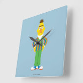 Bert Stehend Quadratische Wanduhr (Winkel)