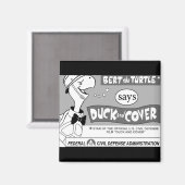 Bert the Turtle Says Magnet (Vorderseite/Rückseite)