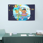 Bert und Ernie Birthday Balloons Banner (Messeveranstaltung)