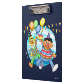 Bert und Ernie Birthday Balloons Klemmbrett (Links)