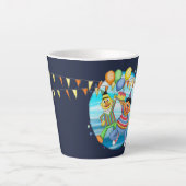 Bert und Ernie Birthday Balloons Milchtasse (Vorderseite)