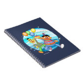 Bert und Ernie Birthday Balloons Notizblock (Rechte Seite)