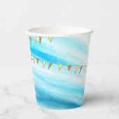 Bert und Ernie Birthday Balloons Pappbecher (Rückseite)