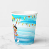 Bert und Ernie Birthday Balloons Pappbecher (Links)