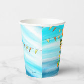 Bert und Ernie Birthday Balloons Pappbecher (Rechts)