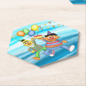 Bert und Ernie Birthday Balloons Untersetzer (angewinkelt)