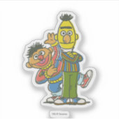 Bert und Ernie Classic Style Aufkleber (Vorderseite)