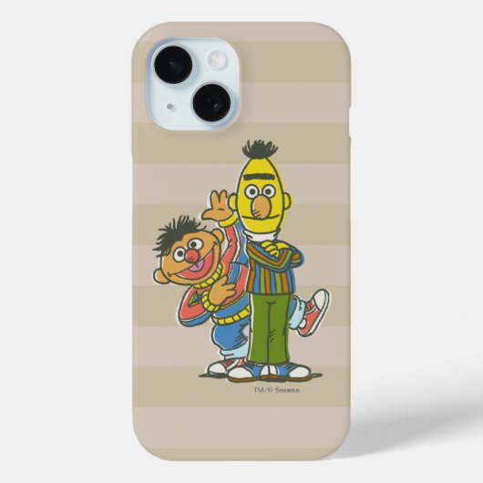 Bert und Ernie Classic Style Case-Mate iPhone Hülle (Rückseite)