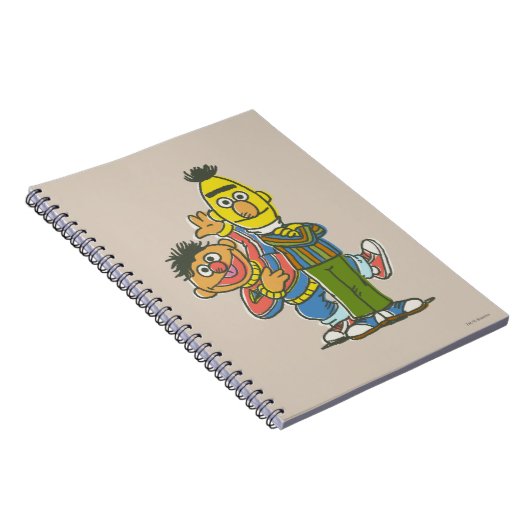 Bert und Ernie Classic Style Notizblock (Rechte Seite)