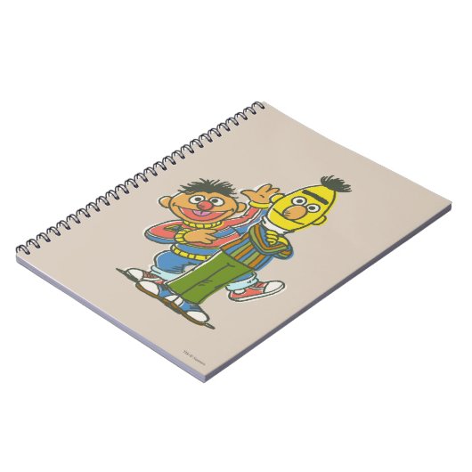 Bert und Ernie Classic Style Notizblock (Linke Seite)