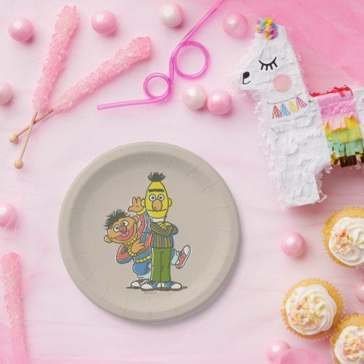 Bert und Ernie Classic Style Pappteller (Party)