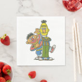 Bert und Ernie Classic Style Serviette (Beispiel)