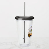 Bert und Ernie | Frohe Halloween Acryltrinkbecher (Rechts)