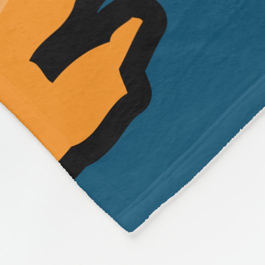 Bert und Ernie | Frohe Halloween Fleecedecke (Ecke)