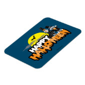 Bert und Ernie | Frohe Halloween Magnet (Linke Seite)