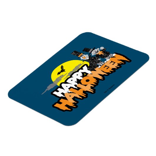 Bert und Ernie | Frohe Halloween Magnet (Linke Seite)