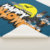 Bert und Ernie | Frohe Halloween Sherpadecke (3/4)