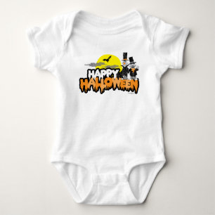 Bert und Ernie   Frohes Halloween Baby Strampler
