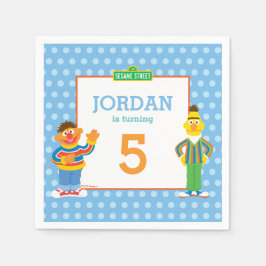 Bert und Ernie Geburtstag Serviette