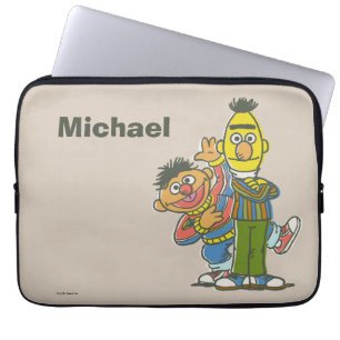Bert und Ernie klassischer Stil   Fügen Sie Ihren  Laptopschutzhülle
