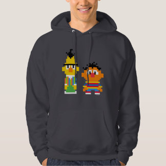 Bert und Ernie Pixel Art Hoodie