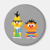 Bert und Ernie Pixel Art Magnet (Vorne)