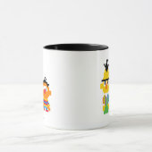 Bert und Ernie Pixel Art Tasse (Zentrum)