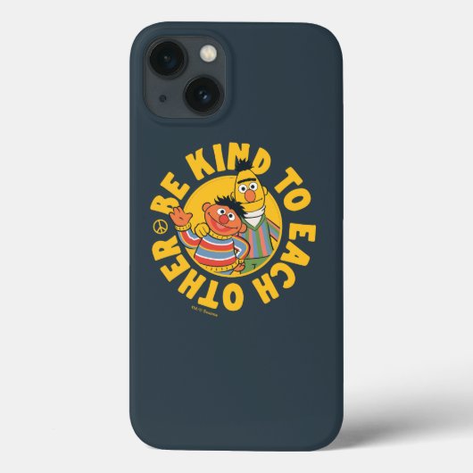 Bert und Ernie | Seid nett zueinander Case-Mate iPhone Hülle (Rückseite)