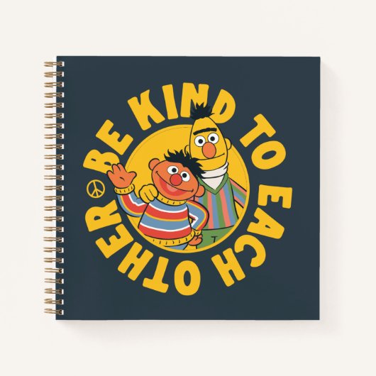 Bert und Ernie | Seien Sie freundlich Notizblock (Vorderseite)