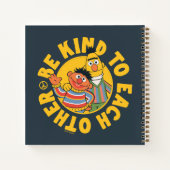 Bert und Ernie | Seien Sie freundlich Notizblock (Rückseite)